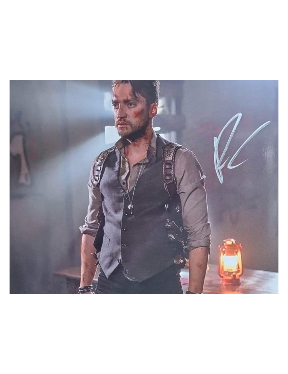 10x8 The 100 Print Signed by Richard Harmon