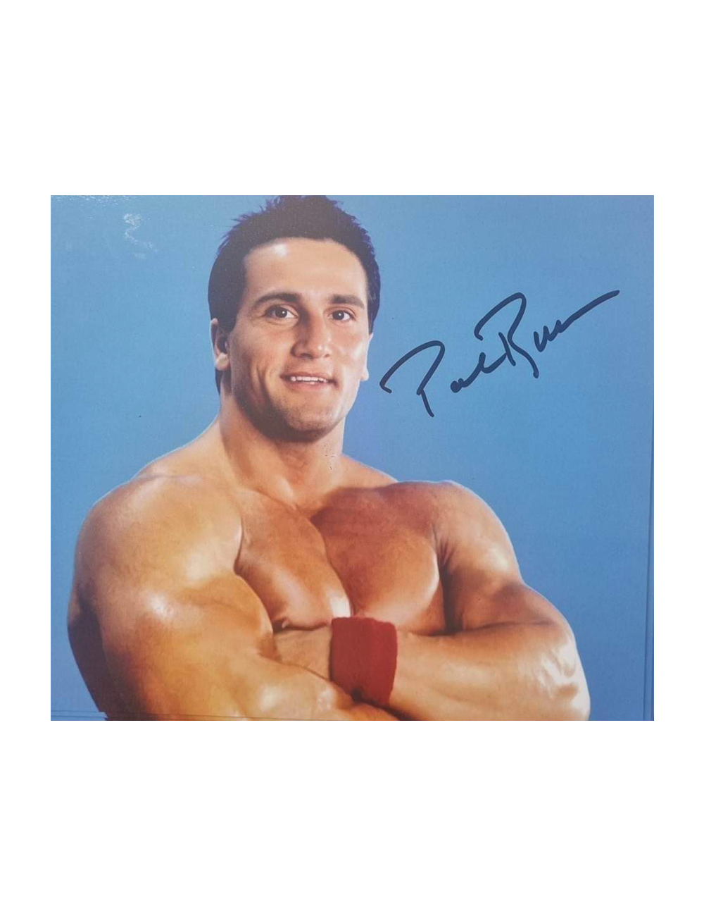 10x8 Wrestling Print Signed by Paul Roma