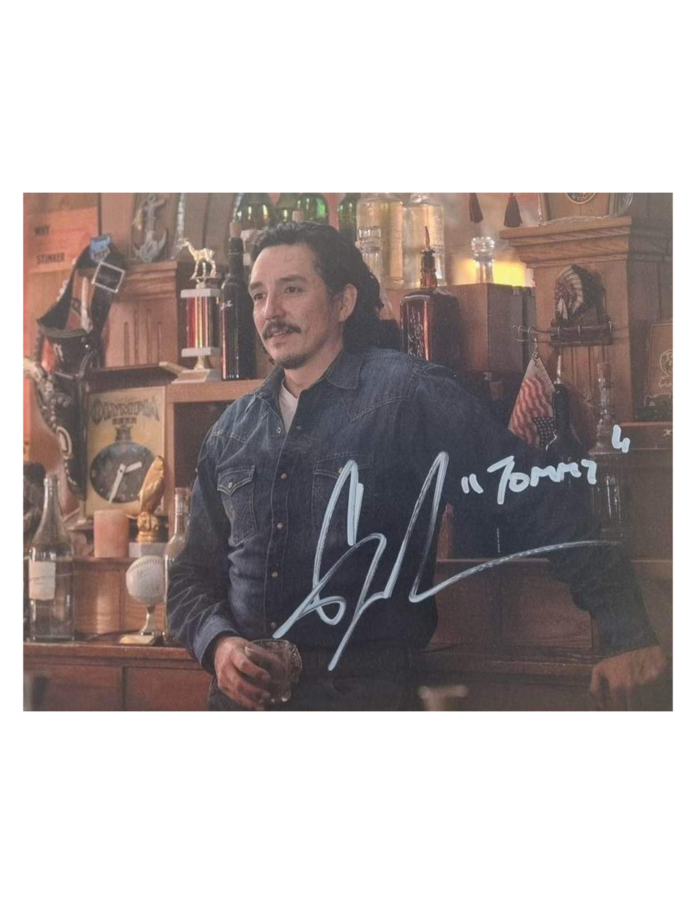 10x8" The Last Of Us Print Signed by Gabriel Luna