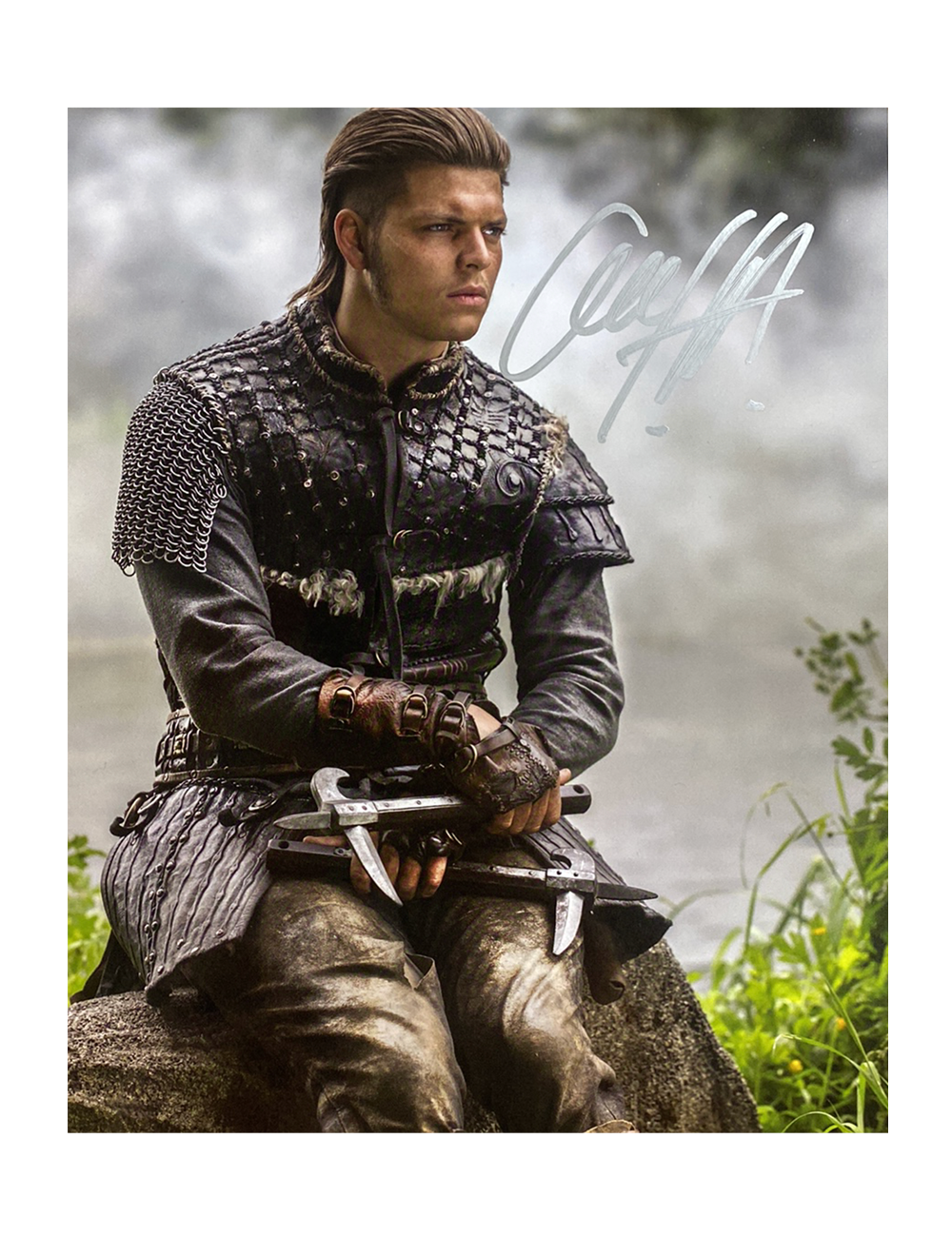 8x10" Vikings Print signed by Alex Hogh Andersen