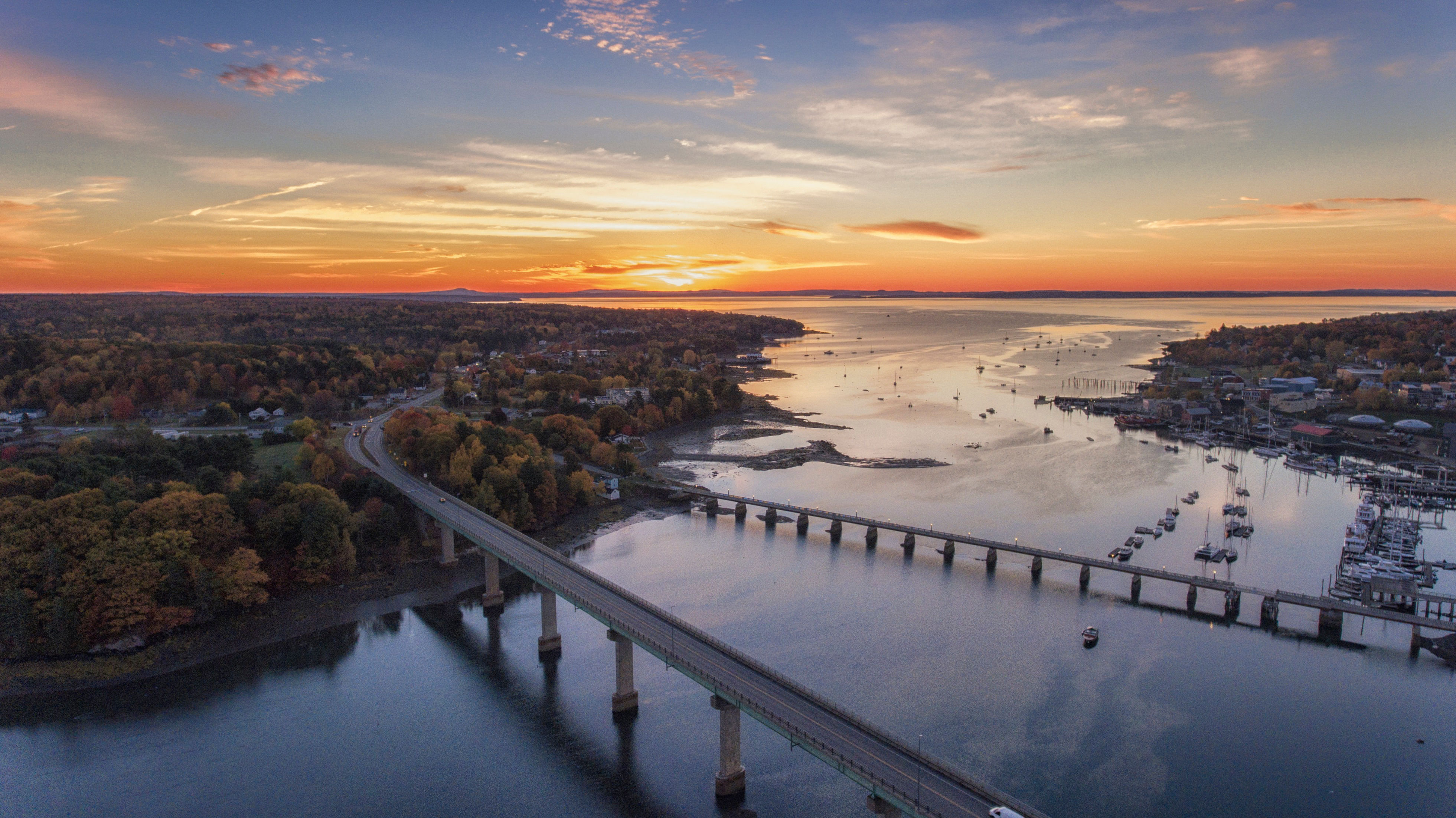 008 Belfast Bridges Sunrise