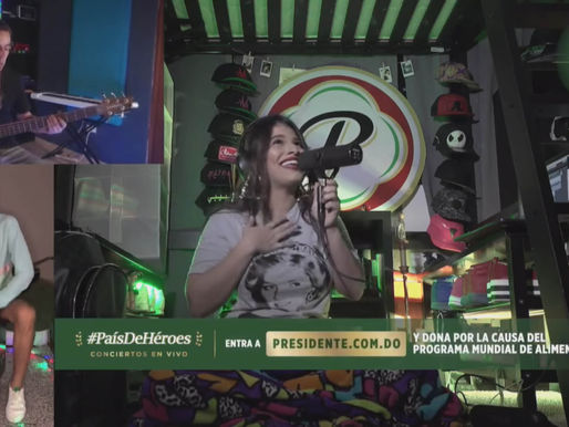 Melymel regresa a los escenarios durante el concierto benéfico #PaísDeHéroes de Cerveza Presidente