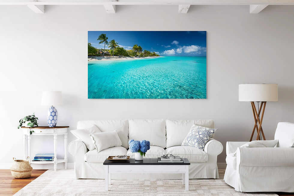 Thumbnail: The Bahamas and its Beautiful Turquoise Beaches and Palm Trees.