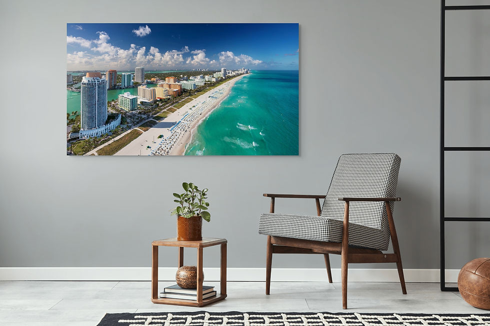 Thumbnail: Aerial View of South Beach in Miami.
