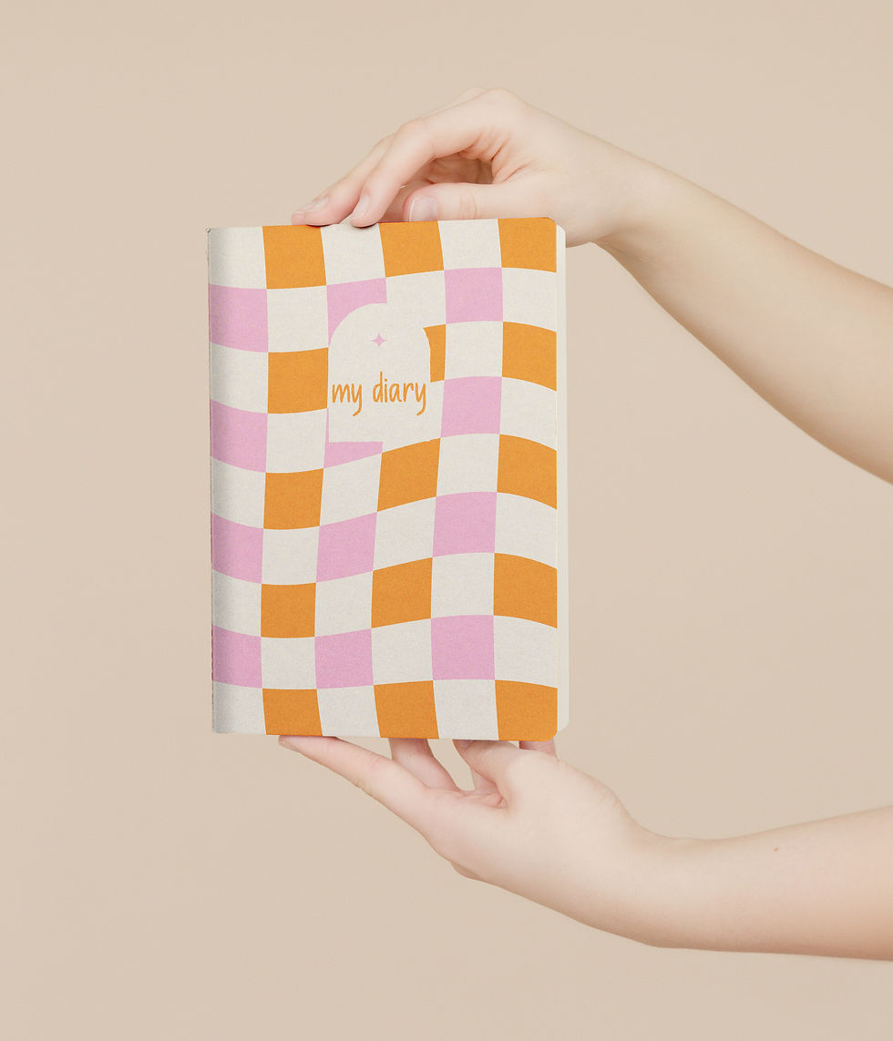 Thumbnail: Taffy Tiles | Soft Cover Notebook