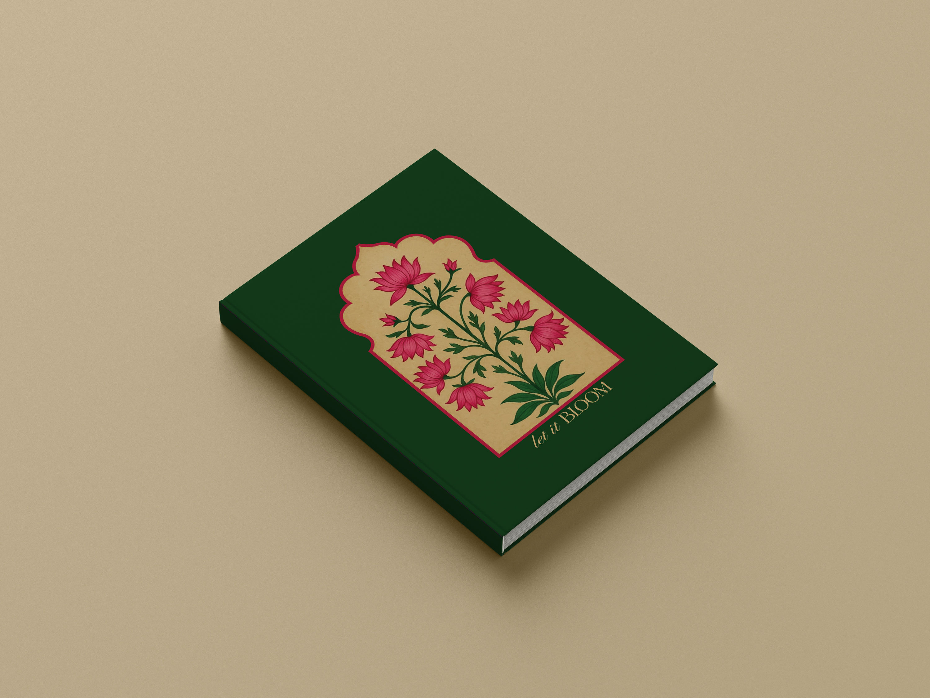 Let It Bloom | A5 Size Hardcover Diary