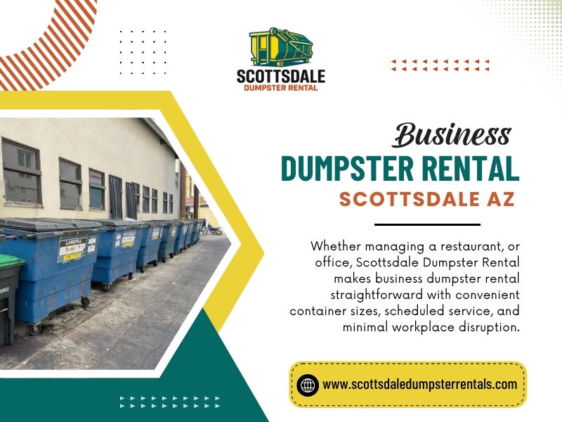Business Dumpster Rental Scottsdale AZ