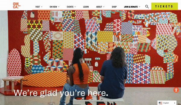 OMCA homepage gif