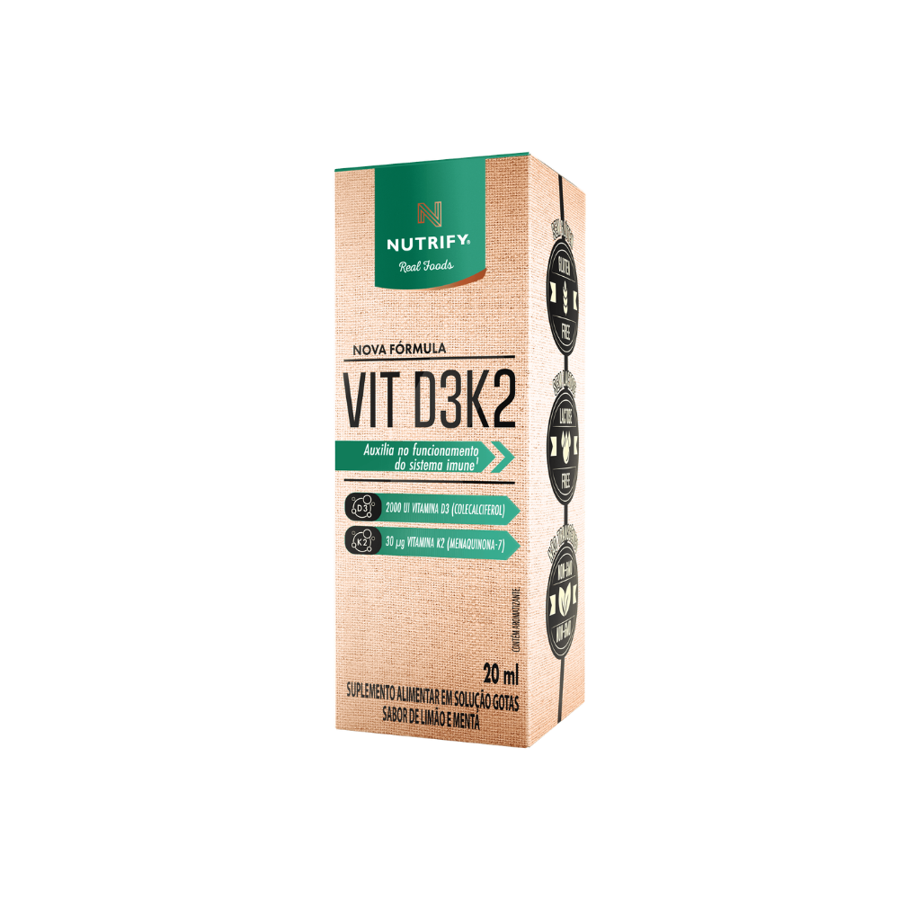 Vitamina D3 + K2 20ml | Nutrify