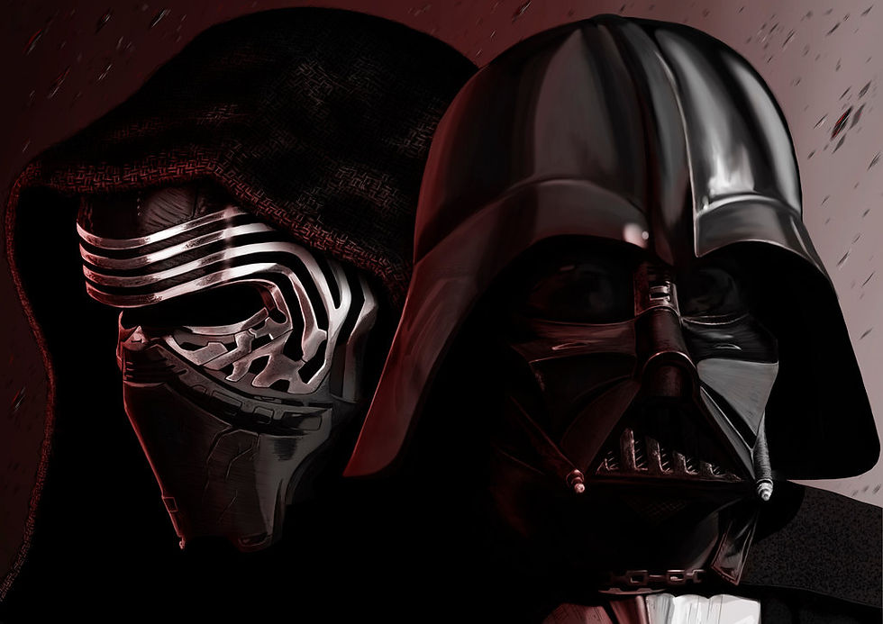 Kylo Ren vs Darth Vader