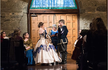 Offbeat Handfasting by Rev. Liz Grimes at Castle McCulloch