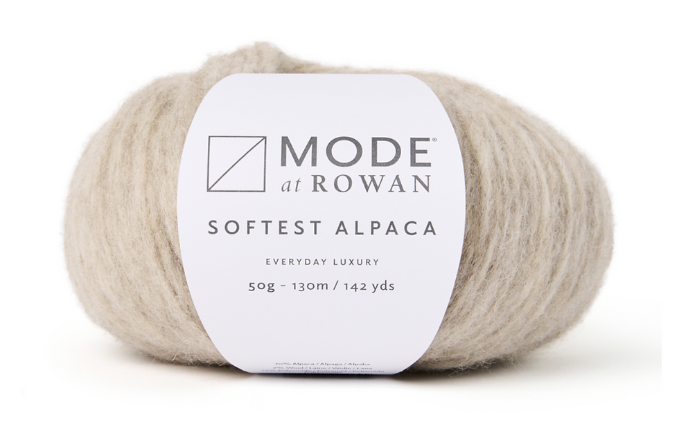 Mode at Rowan, Softest Alpaca, Linen