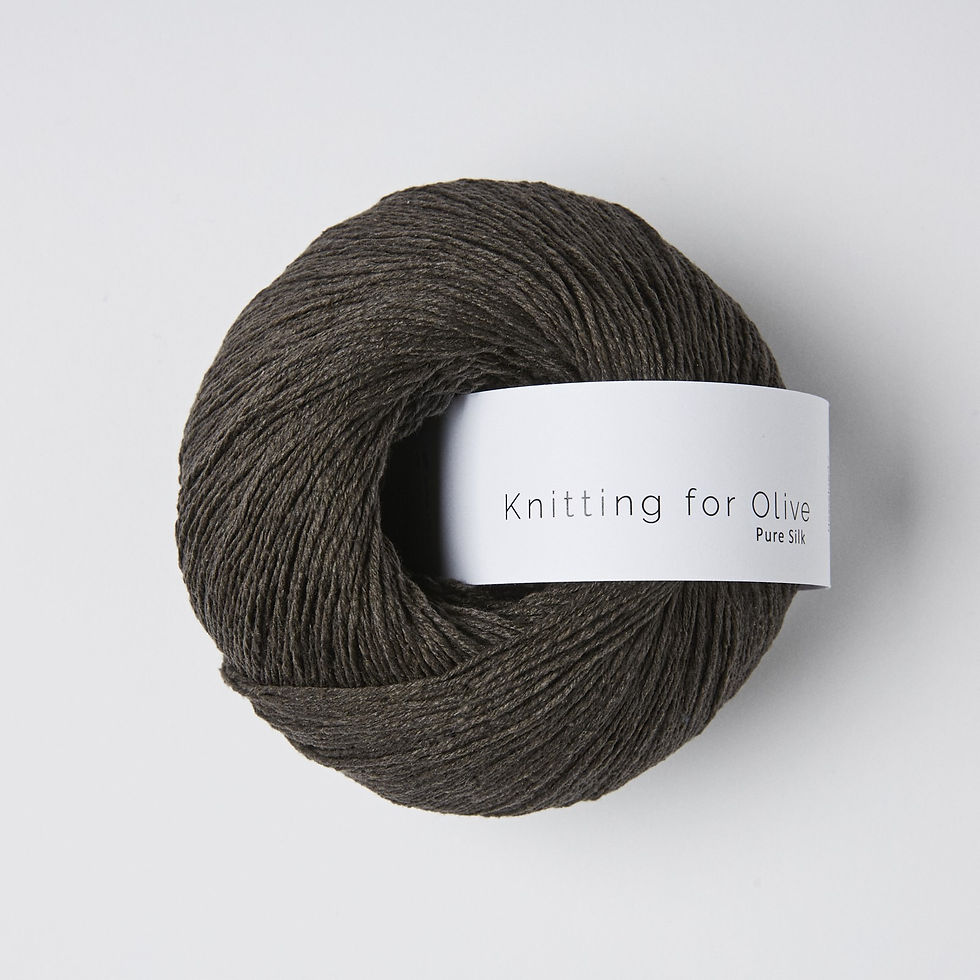 Knitting for Olive, Pure Silk, Brown Bear
