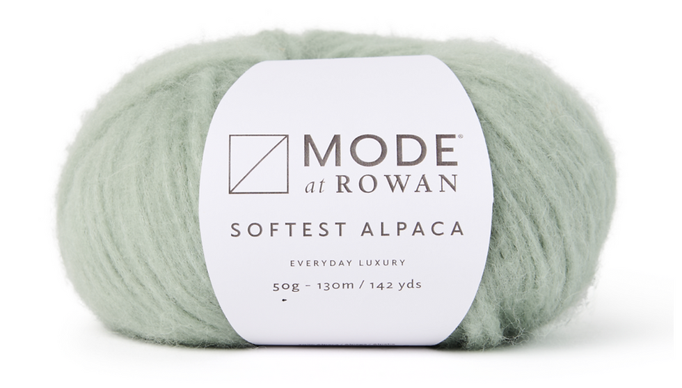 Mode at Rowan, Softest Alpaca, Eucalyptus