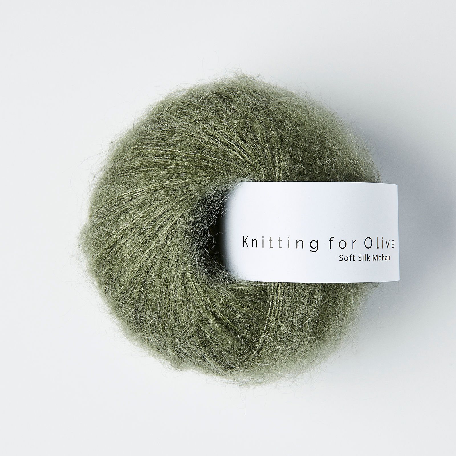 Knitting for Olive, Soft Silk Mohair, Dusty Sea Green