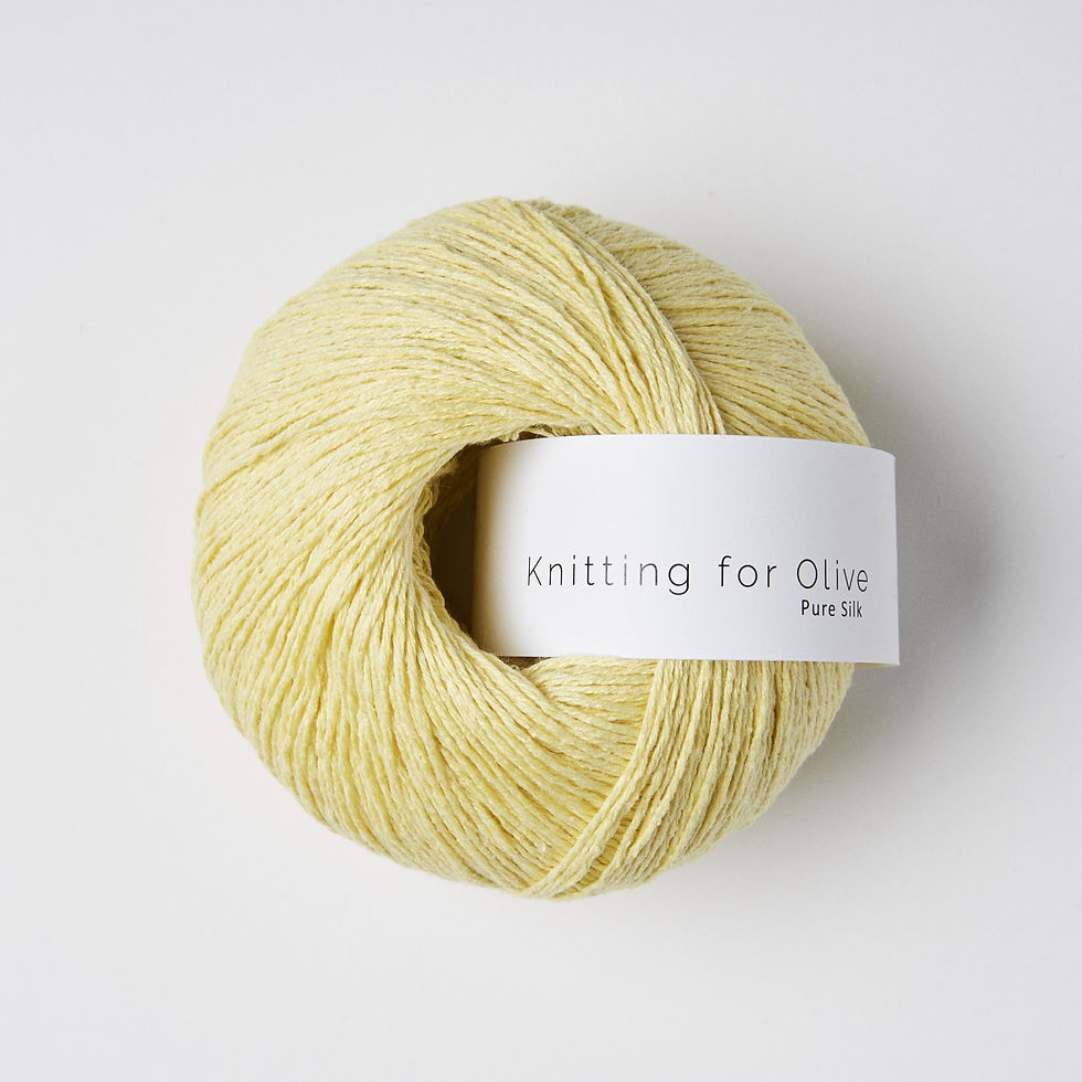 Knitting for Olive, Pure Silk, Lemoncurd
