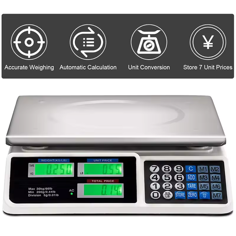Thumbnail: High Accuracy Digital 40kg Electronic Food Weighing Counting Scale by BakeCraft Tools, featuring selling point