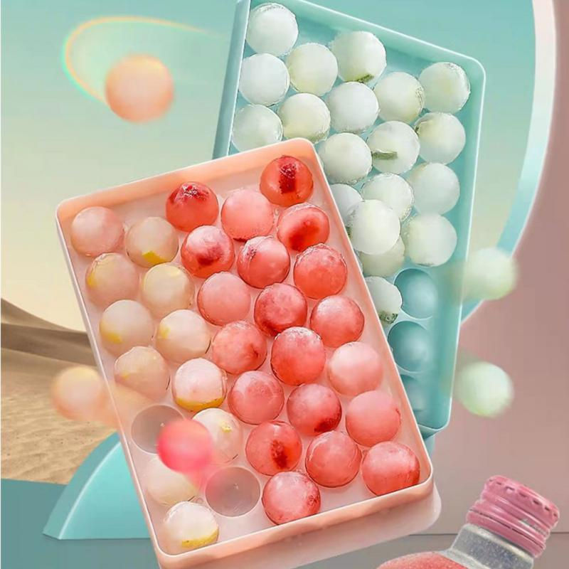 Thumbnail: 3D Round Ice Cube Tray Diamond Style