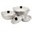 Thumbnail: BakeCraft Tools 3-piece caldero cookware set cast aluminum – traditional Hispanic rice and bean pots