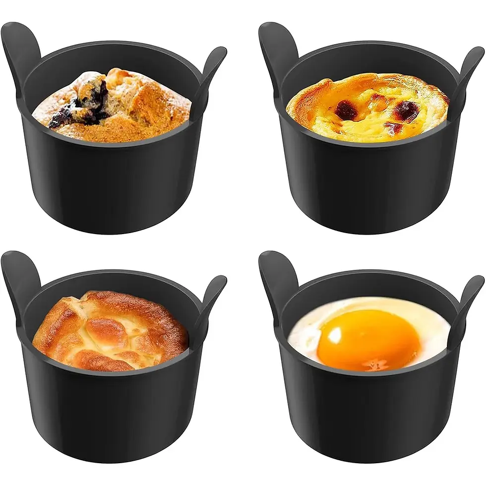 Thumbnail: Air Fryer Egg Molds Silicone Set