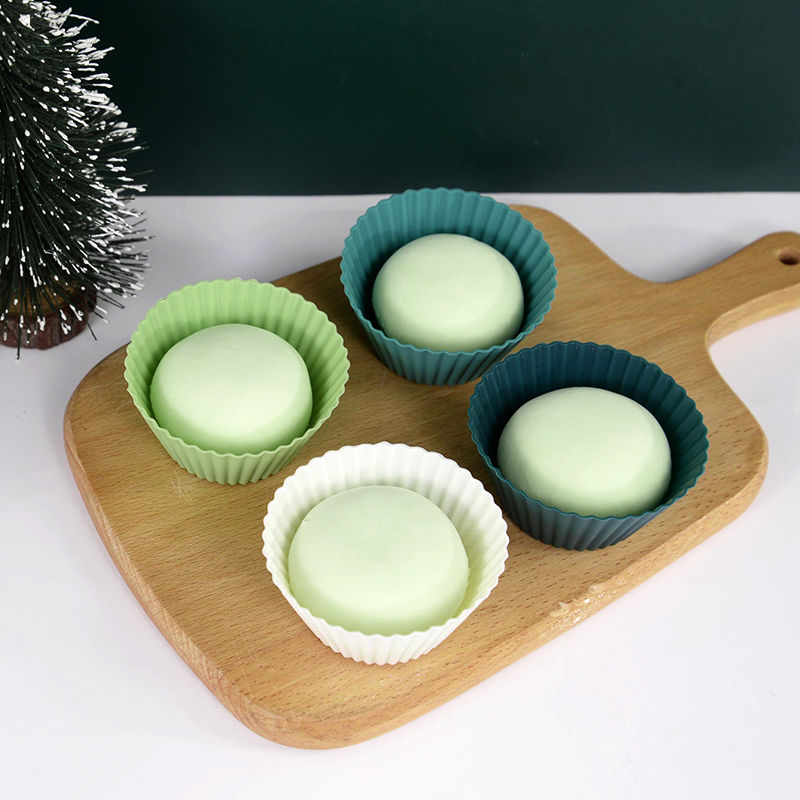 Thumbnail: 12pcs-silicone-muffin-cupcake-liners-nonstick