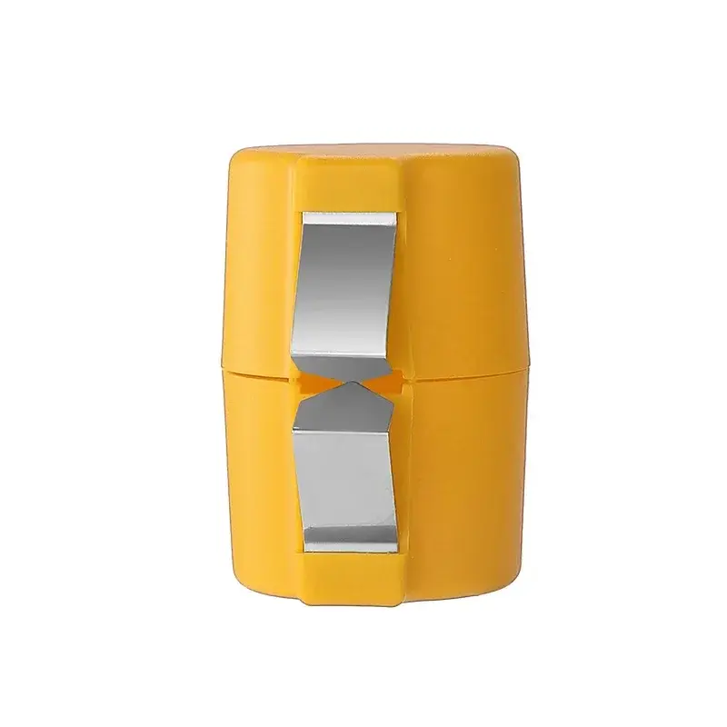 Thumbnail: Colorful egg shell openers on a wooden table, holding eggs. Text: "Egg Shell Opener. Fast shelling without flaking." Emphasis