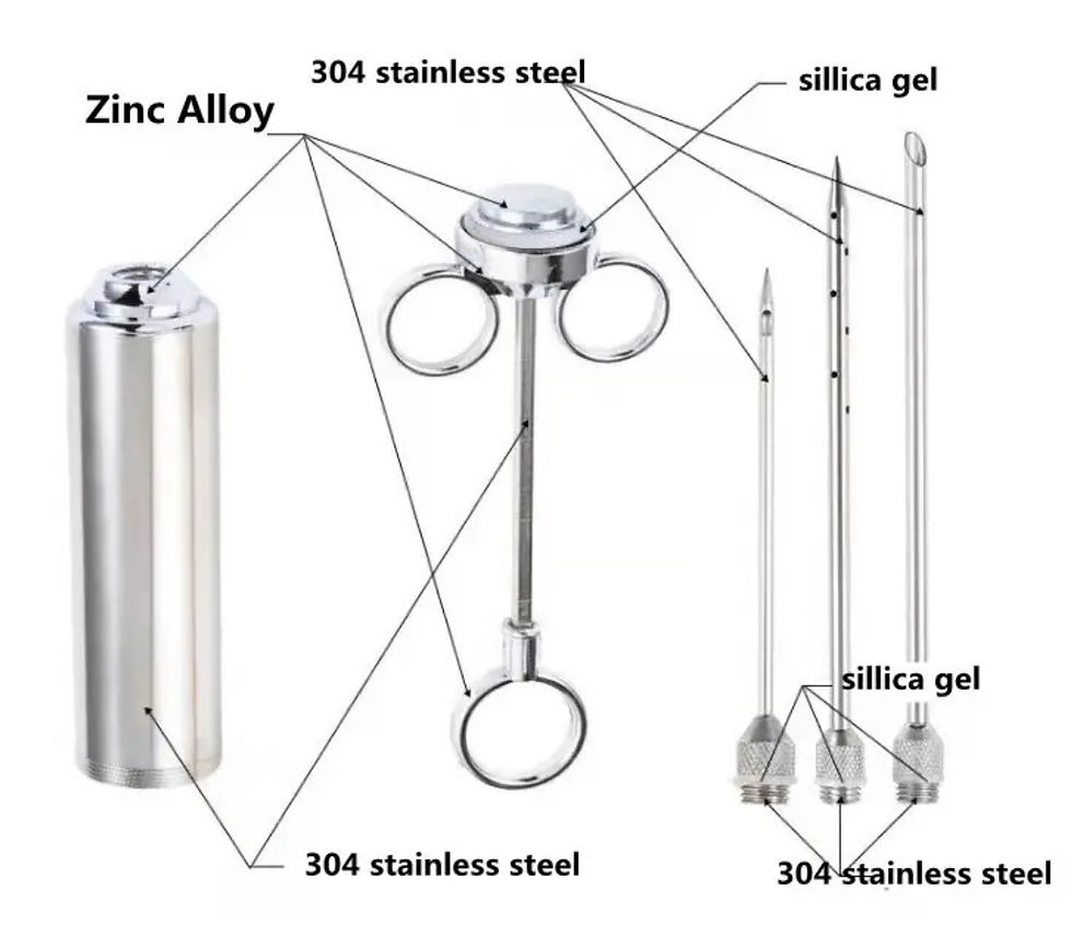 Thumbnail: Stainless Steel Meat Injector part label