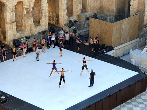 Dancing at the Acropolis