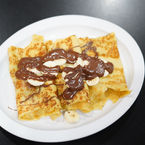 Banana Nutella Crepes