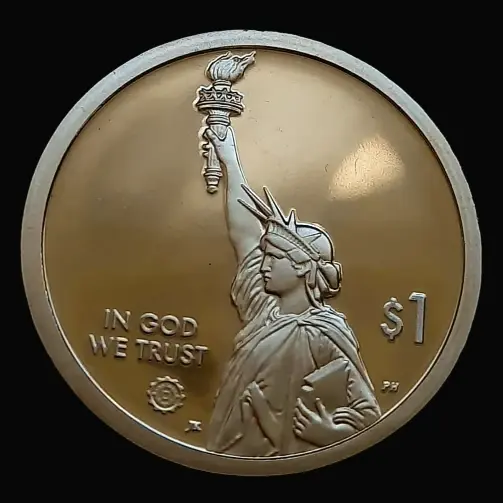 Прев'ю: США 1 долар 2019 Енні Джамп Кеннон PF