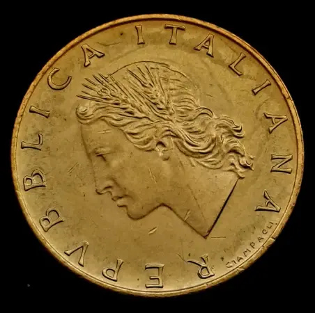 Прев'ю: Італія 20 лір 1988 року BU