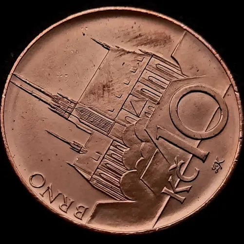 Прев'ю: Чехія 10 крон 2018 року