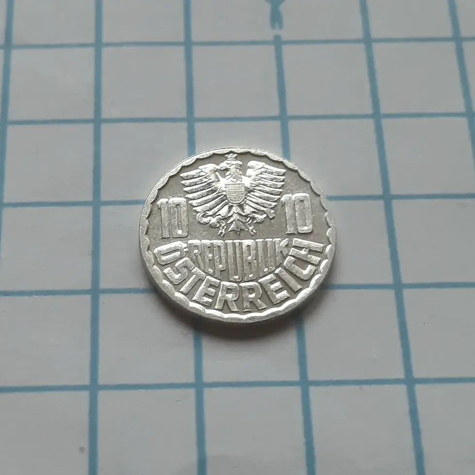 Прев'ю: Австрія 10 грошей 1965