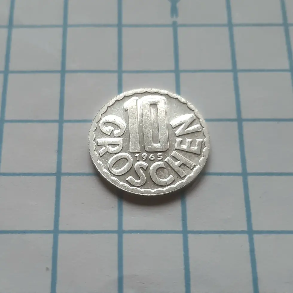 Прев'ю: Австрія 10 грошей 1965