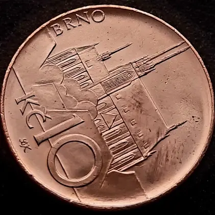 Прев'ю: Чехія 10 крон 2018 року