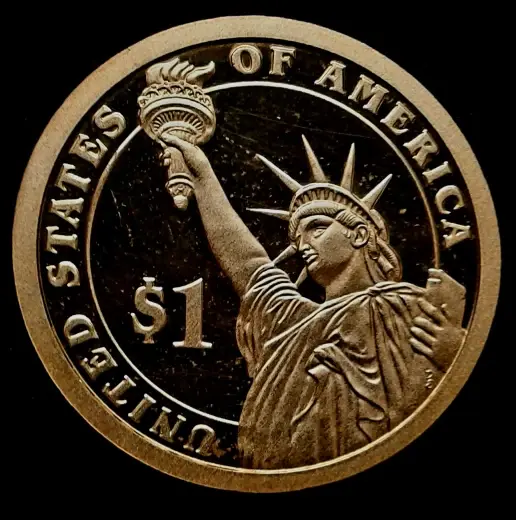 Прев'ю: США 1 долар 2007 Джордж Вашингтон PF