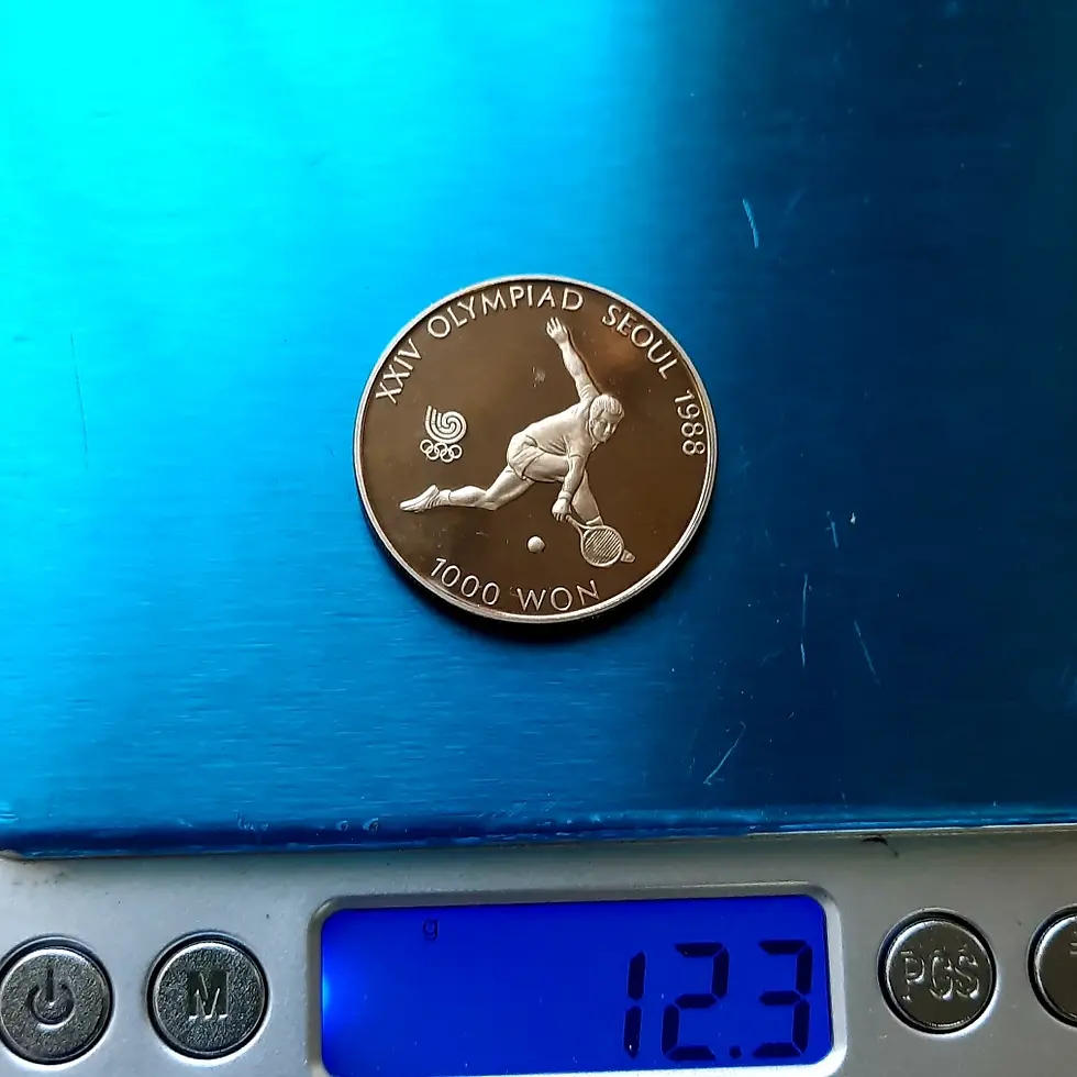 Прев'ю: Південна Корея 1000 вон 1987 року