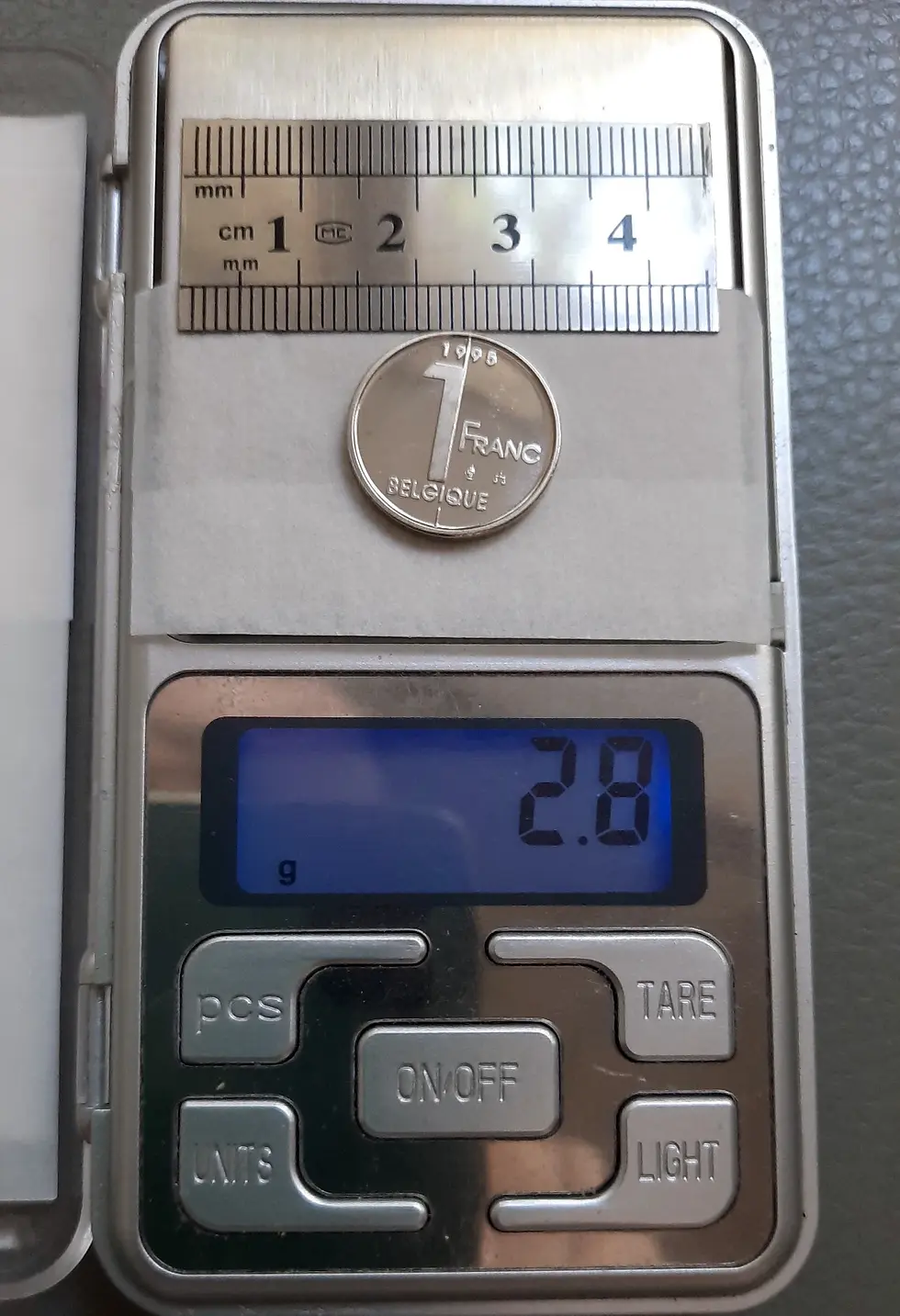 Прев'ю: Бельгія 1 франк 1995 BU