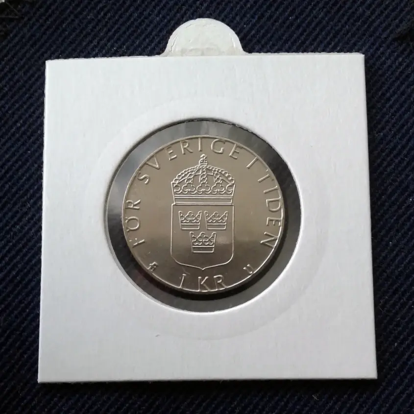 Прев'ю: Швеція 1 крона 1981 BU