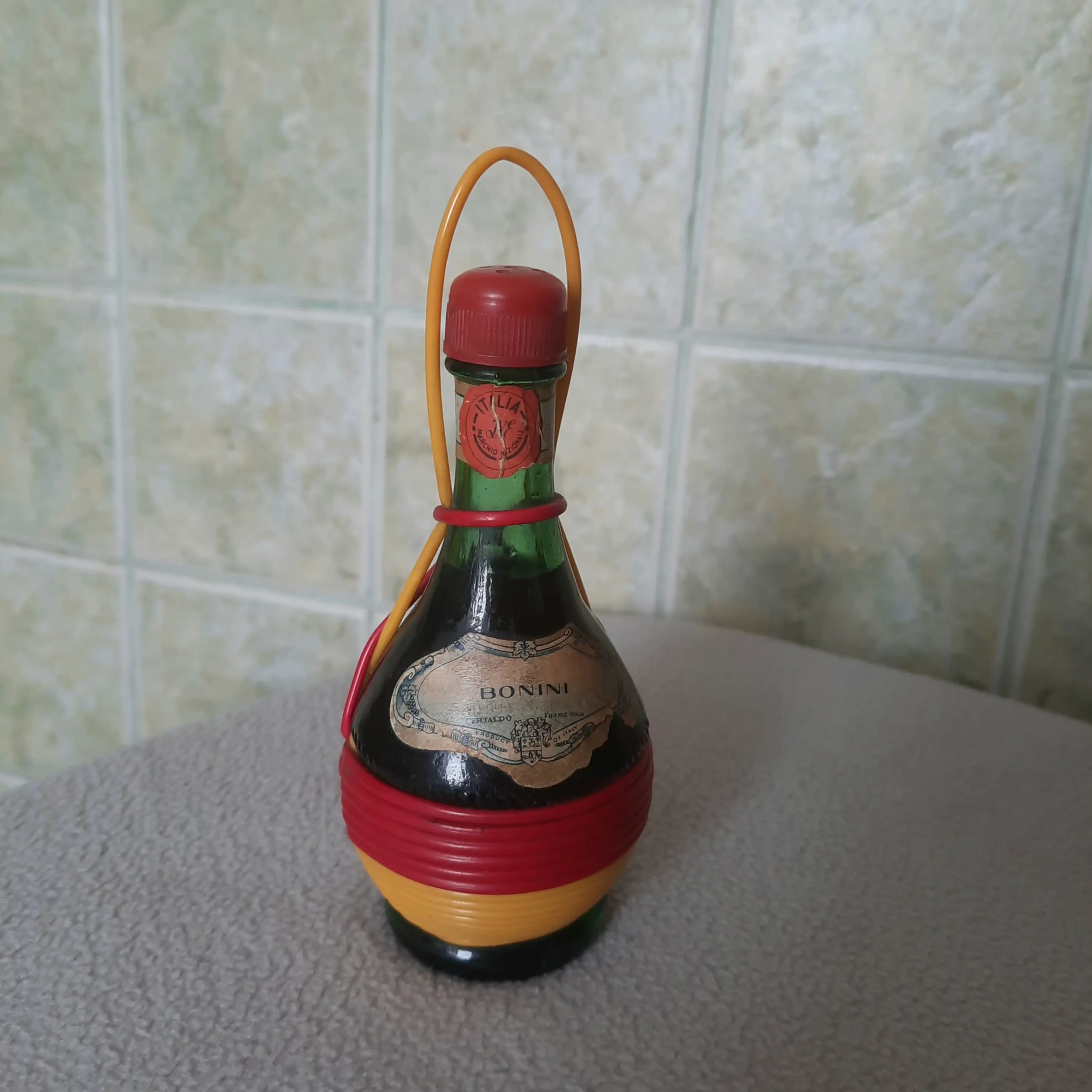 Vintage Angelo Bonini mini bottle