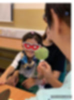 Hearing and mentally impaired children group