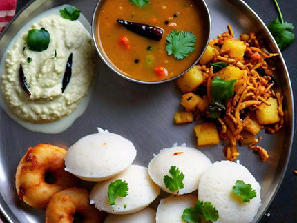 A Soulful South Indian Breakfast: Idli, Sambar, and Chutney from Azee’s Kitchen