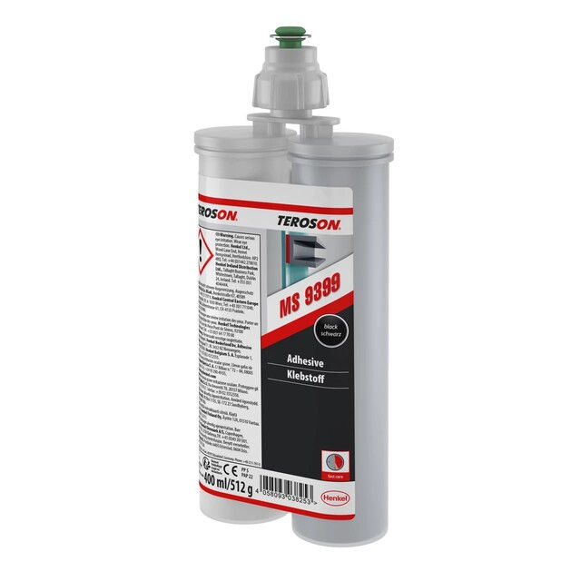 Zweikomponentenklebstoff MS 9399 schwarz 400 ml