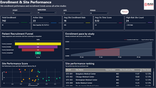 Clinical Trial Enrollment and Site Performance: Using Power BI to Monitor Recruitment and Site Effectiveness
