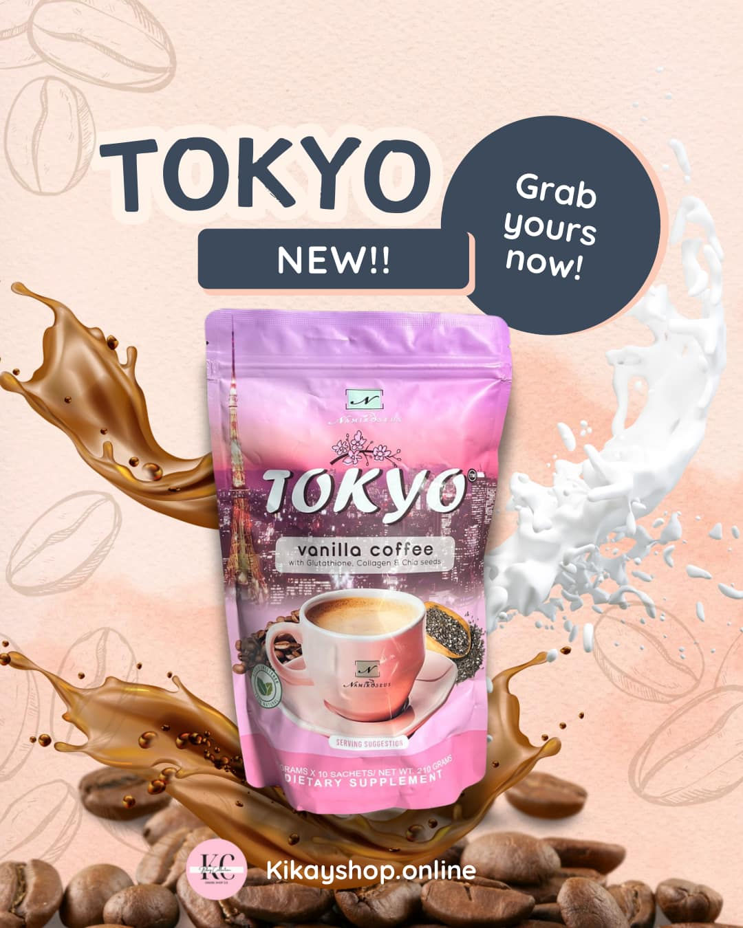 Tokyo Vanilla Coffee