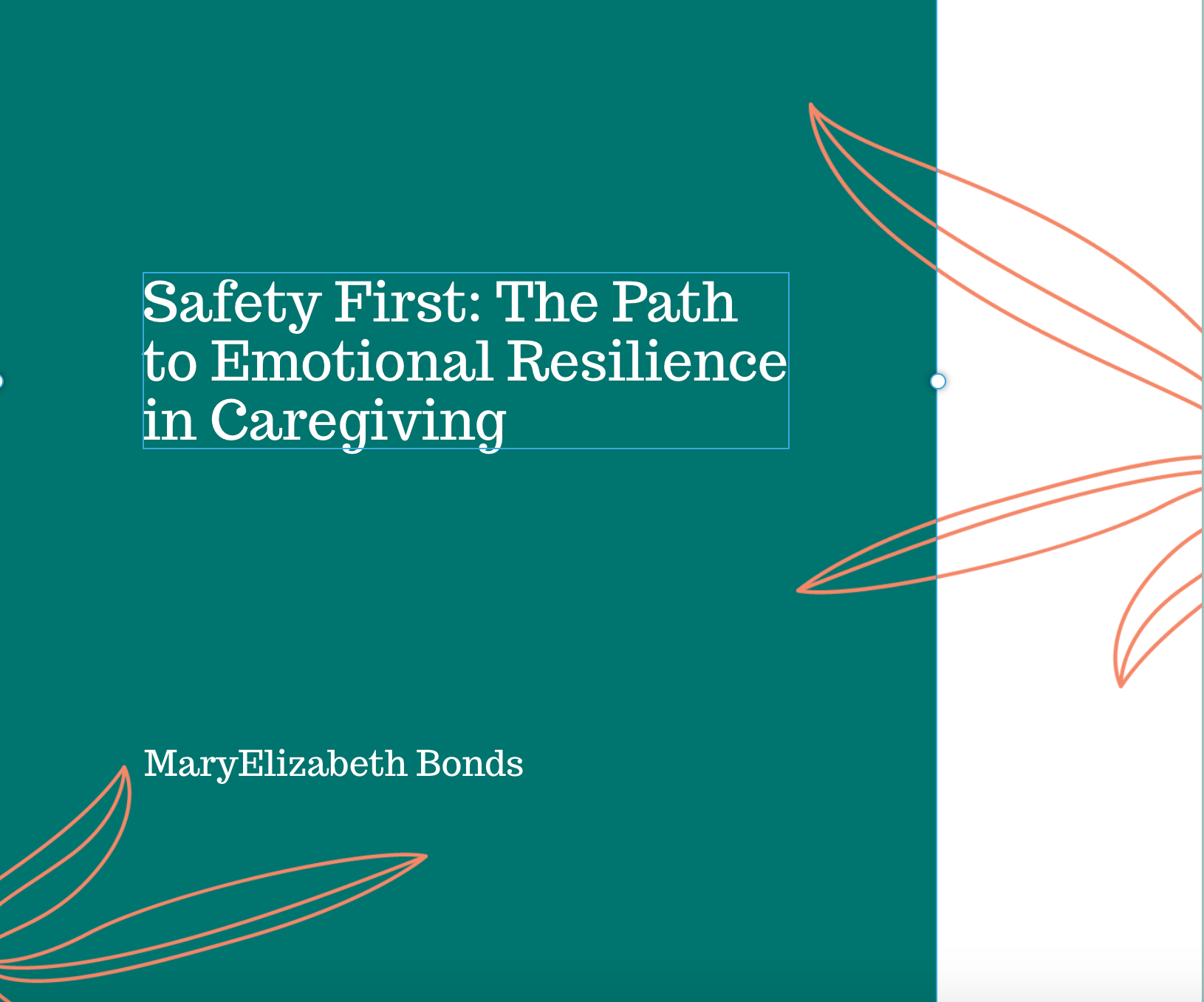 Safety First: The Path to Emotional Resilience in Caregiving