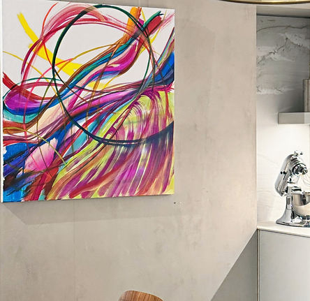 Kunstwerk van Si Bollé bij BulthaupBrussels