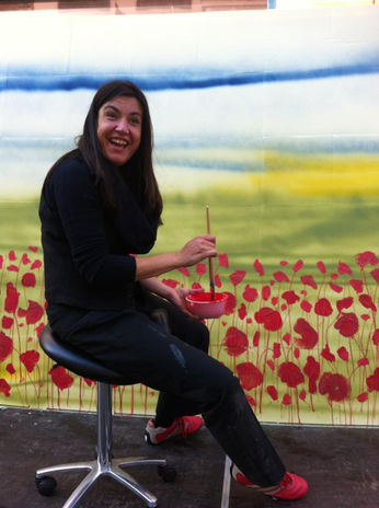 L'artiste Si Bollé peint en direct à Hasselt pour la Chocolaterie Boon - l'expérience Chocolat