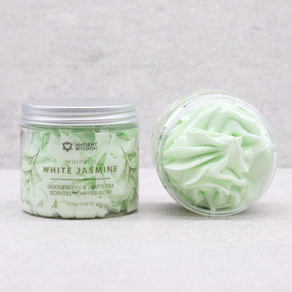 Thumbnail: Gooseberry & White Tea Whipped Cream Soap 120g