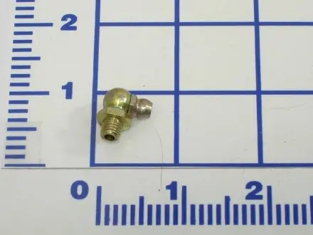 1/4"-28 x 90 Deg Grease Fitting - 127-007